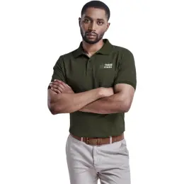 Mens Houston Stretch Golf Shirt Model Image